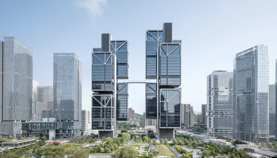 中國深圳大疆天空之城 DJI Sky City，辦公室也可以很有型