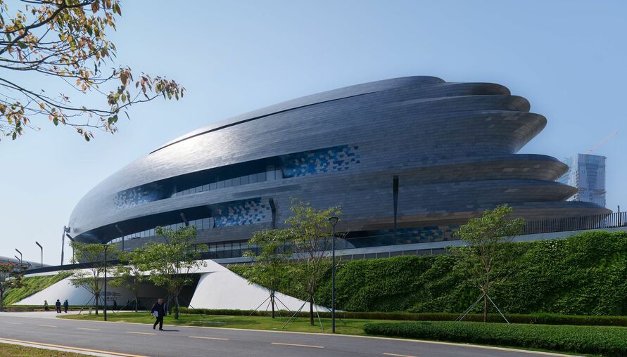 宇宙飛船降臨！Zaha Hadid Architects 打造中國深圳科學技術館