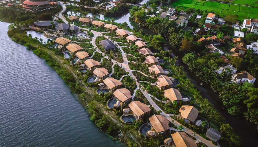 越南納米亞河畔度假村Namia River Retreat ，頌揚越南文化底蘊